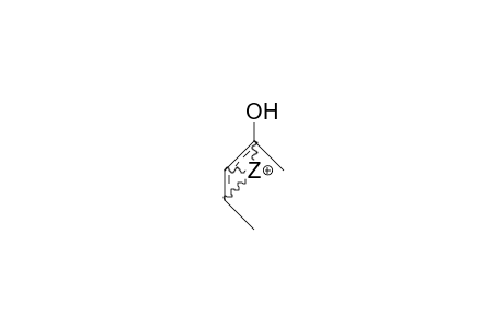 cis-Pent-3-en-2-one protonated