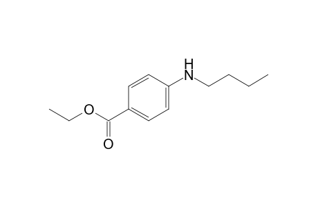 p-(butylamino)benzoic acid, ethyl ester