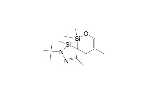 7-Oxa-2,3-diaza-1,6-disilaspiro[4.5]deca-3,8-diene, 2-(1,1-dimethylethyl)-1,1,4,6,6,9-hexamethyl-