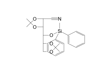 5-[(2,2-dimethyl-1,3-dioxolan-4-yl)-[methyl(diphenyl)silyl]oxy-methyl]-2,2-dimethyl-1,3-dioxolane-4-carbonitrile