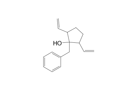 Cyclopentanol, 2,5-diethenyl-1-(phenylmethyl)-, (1.alpha.,2.alpha.,5.beta.)-(.+-.)-