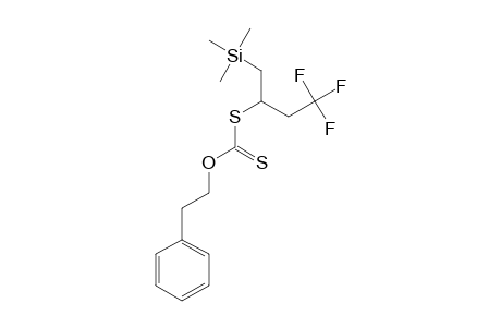 DITHIOCARBONIC-ACID-O-PHENETHYL-ESTER-S-(3,3,3-TRIFLUORO-1-TRIMETHYLSILANYLMETHYLPROPYL)-ESTER