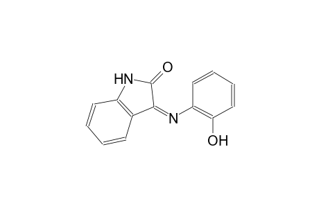 (3E)-3-[(2-Hydroxyphenyl)imino]-1,3-dihydro-2H-indol-2-one