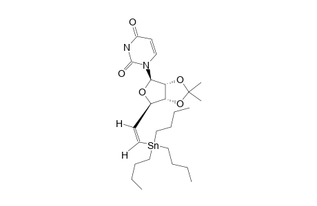 1-[6(Z)-TRIBUTYLSTANNYL-5,6-DIDEOXY-2,3-O-ISOPROPYLIDENE-BETA-D-RIBO-HEX-5-ENOFURANOSYL]URACIL