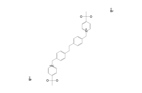 1,1'-[ETHYLENEBIS-(BENZENE-1,4-DIYLMETHYLENE)]-BIS-[[4-(1,1-DIHYDROXYETHYL)]-PYRIDINIUM]-DIBROMIDE