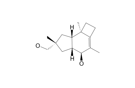 RUSSUJAPONOL_C;6-(HYDROXYMETHYL)-3,6,7B-TRIMETHYL-2,4,4A,5,6,7,7A,7B-OCTAHYDRO-1-H-CYCLOBUTA-[E]-INDEN-4-OL