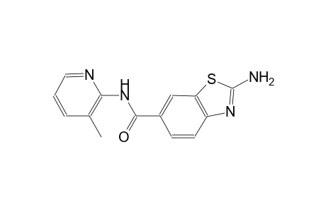 2-amino-N-(3-methyl-2-pyridinyl)-1,3-benzothiazole-6-carboxamide