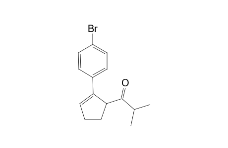 1-(2-(4-bromophenyl)cyclopent-2-enyl)-2-methylpropan-1-one