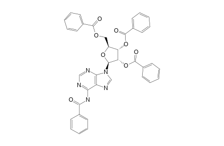 9-(2,3,5-TRI-O-BENZOYL-BETA-L-RIBOFURANOSYL)-N(6)-BENZOYL-ADENOSINE