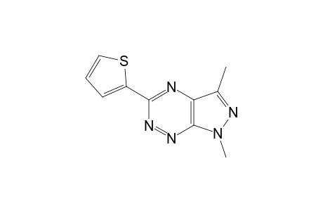 1,3-DIMETHYL-5-(2-THIENYL)-1H-PYRAZOLO-[4,3-E]-[1,2,4]-TRIAZINE