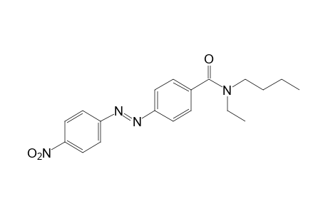 N-BUTYL-N-ETHYL-p-[(p-NITROPHENYL)AZO]BENZAMIDE