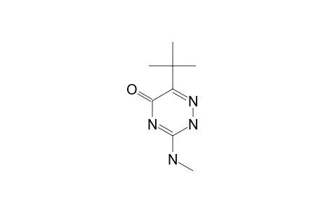 6-TERT.-BUTYL-3-METHYLAMINO-1,2,4-TRIAZIN-5(2H)-ONE