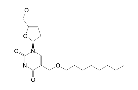 (R)-1-(2,3-DIHYDRO-5-HYDROXY-METHYL-FURAN-2-YL)-5-(OCTYLOXY-METHYL)-URACIL