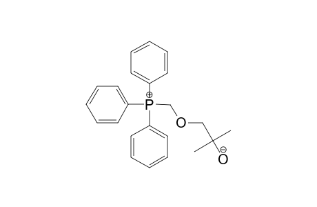 1-((1'-TRIPHENYLPHOSPHONIOMETHYL)-OXY)-2-METHYLPROPAN-2-OLATE