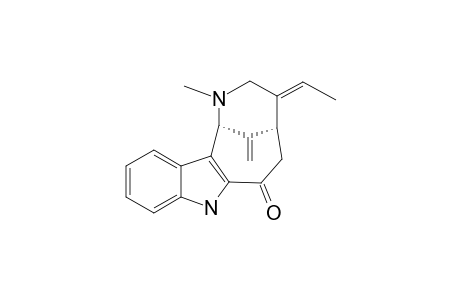 (+/-)-ERVITISINE