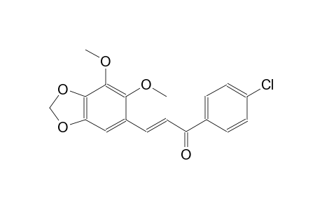 2-propen-1-one, 1-(4-chlorophenyl)-3-(6,7-dimethoxy-1,3-benzodioxol-5-yl)-, (2E)-