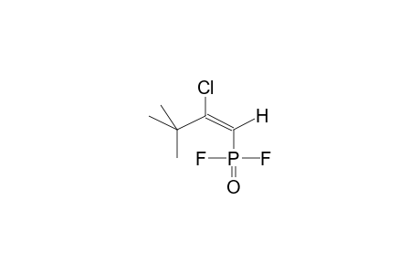 (E)-DIFLUORO(2-CHLORO-3,3-DIMETHYLBUT-1-EN-1-YL)PHOSPHONATE