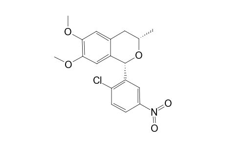 (1S,3S)-1-(2-CHLORO-5-NITROPHENYL)-6,7-DIMETHOXY-3-METHYL-ISOCHROMAN