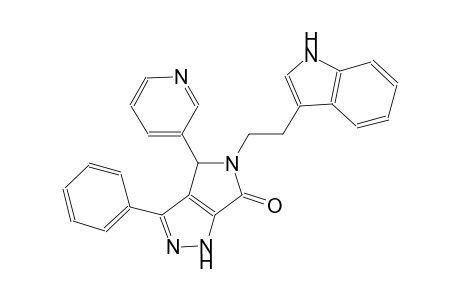 pyrrolo[3,4-c]pyrazol-6(1H)-one, 4,5-dihydro-5-[2-(1H-indol-3-yl)ethyl]-3-phenyl-4-(3-pyridinyl)-