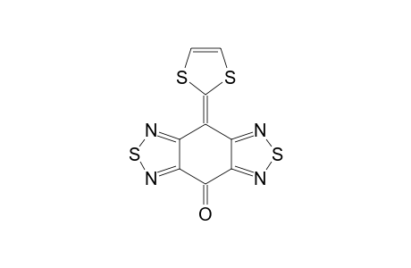 4-(1,3-dithiol-2-ylidene)-8-oxo-4H,8H-benzo[1,2-c:4,5-c']bis[1,2,5]thiadiazole