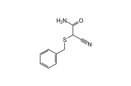 2-(BENZYLTHIO)-2-CYANOACETAMIDE