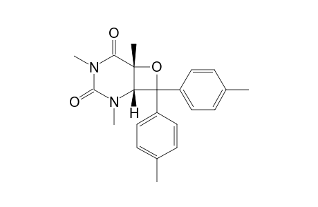 (Z)-2,4,6-TRIMETHYL-8,8-BIS-(4-METHYLPHENYL)-7-OXA-2,4-DIAZABICYCLO-[4.2.0]-OCTANE-3,5-DIONE