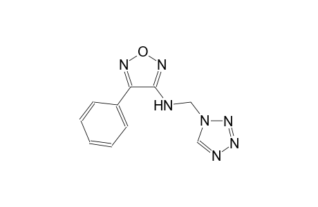 1,2,5-Oxadiazol-3-amine, 4-phenyl-N-(1-tetrazolylmethyl)-