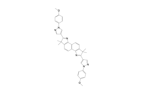 2,7-Bis(1-(4-methoxyphenyl)-1H-pyrazol-4-yl)-1,1,6,6-tetramethyl-1,6-dihydroindolo[7,6-g]indole