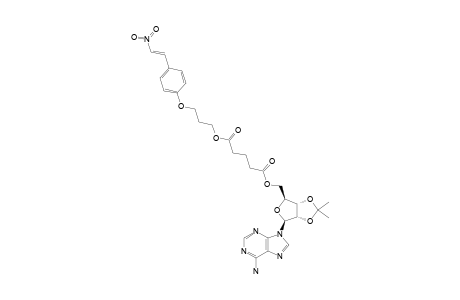 2',3'-O-ISOPROPYLIDENEADENOSINE-5'-[3-[4-[(E)-2-NITROETHENYL]-PHENYLOXY]-PROPYL-PENTANEDIOATE]