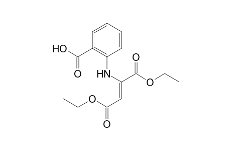 (Z)-2-((1,4-Diethoxy-1,4-dioxobut-2-en-2-yl)amino)benzoic acid