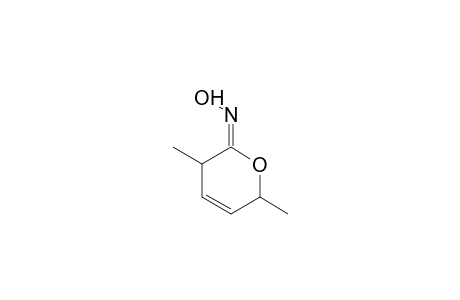 3,6-Dimethyl-3,6-dihydro-pyran-2-one oxime