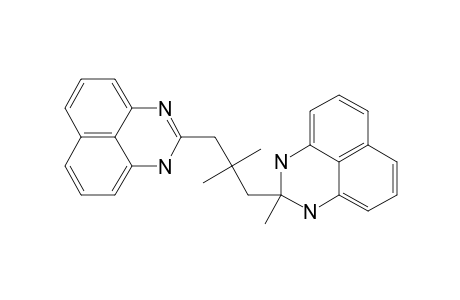 1-(2-METHYL-2,3-DIHYDROPERIMIDINE)-2,2-DIMETHYL-3-(2-PERIMIDINE)-PROPANE