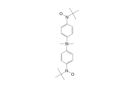 BIS-[4-(N-HYDROXY-TERT.-BUTYLAMINO)-PHENYL]-DIMETHYLSILANE