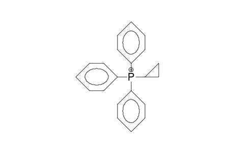 Triphenyl-cyclopropyl-phosponium cation