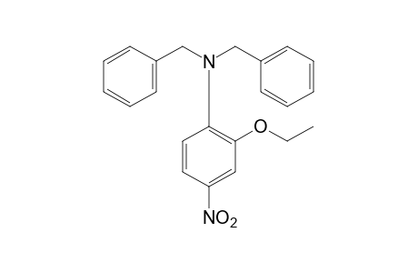 N-(2-ethoxy-4-nitrophenyl)dibenzylamine