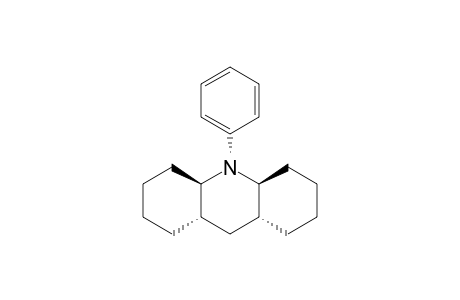 TRANS-SYN-TRANS-N-PHENYLPERHYDROACRIDINE