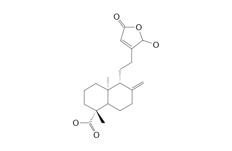 16-HYDROXY-8(17),13-ENT-LABDADIEN-15,16-OLID-19-OIC-ACID