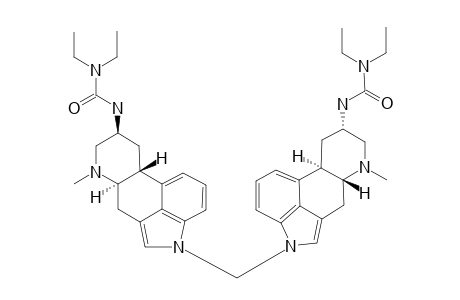 DI-[6-METHYL-8-ALPHA-(DIETHYLCARBAMOYLAMINO)-ERGOLINE-1-YL]-METHANE