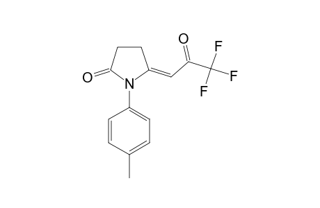 1-PARA-TOLYL-5-(3,3,3-TRIFLUORO-2-OXO-PROPYLIDENE)-PYRROLIDIN-2-ONE