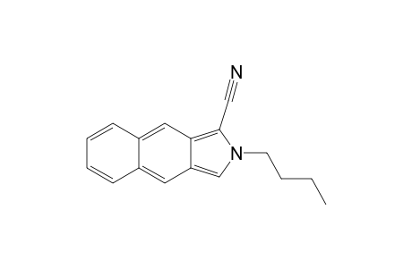 2H-benz[f]isoindole-1-carbonitrile, 2-butyl-