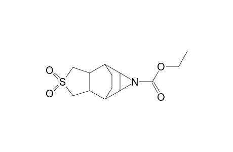 2,6-Ethano-1H-[2]benzothieno[5,6-b]azirine-1-carboxylic acid, octahydro-, ethyl ester, 4,4-dioxide