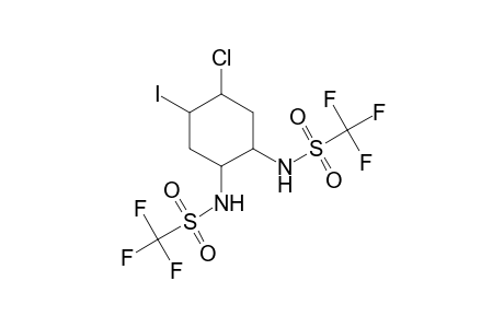 N,N'-(4-Chloro-5-iodocyclohexane-1,2-diyl)bis(1,1,1-trifluoromethanesulfonamide)