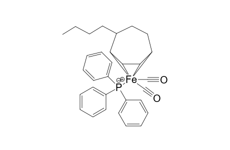 Iron, [(1,3,4,5-.eta.)-2-butyl-4-cycloheptene-1,3-diyl]dicarbonyl(triphenyl phosphine)-, stereoisomer