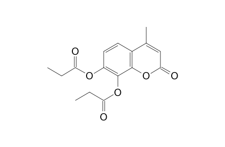 7,8-dihydroxy-4-methylcoumarin, dipropionate