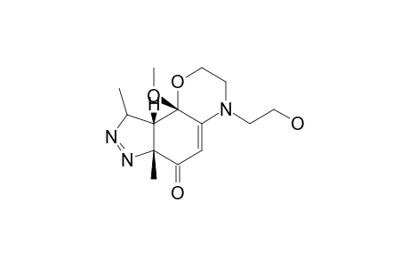 4-(HYDROXYETHYL)-9B-METHOXY-6A,9-DIMETHYL-2,3,9A,9B-TETRAHYDRO-9H-PYRAZOLO-[3,4-H]-1,4-BENZOXAZIN-6(6AH)-ONE