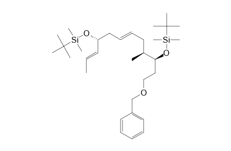 (E)-(-)-(3S,4S,6E,9R,10E)-1-(BENZYLOXY)-3,9-BIS-(TERT.-BUTYLDIMETHYLSILYLOXY)-4-METHYLDODECA-6,10-DIENE