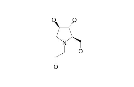 (2R,3R,4R)-1-(2-hydroxyethyl)-2-methylol-pyrrolidine-3,4-diol