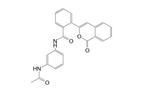 benzamide, N-[3-(acetylamino)phenyl]-2-(1-oxo-1H-2-benzopyran-3-yl)-