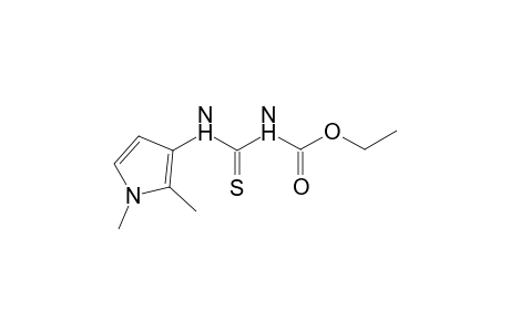 4-(1,2-dimethylpyrrol-3-yl)-3-thioallophanic acid, ethyl ester