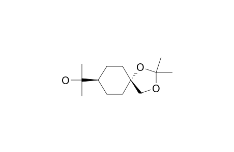 (R-1,T-4)-1,7-O-ISOPROPYLIDENE-P-MENTHANE-1,7,8-TRIOL